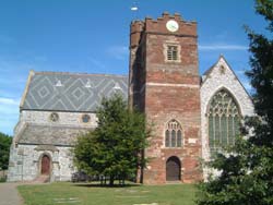 St. Margarets Church, Topsham Exeter. Photograph by Sean Creech (c) 2002